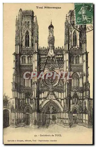 Cartes postales Cathedrale de Toul