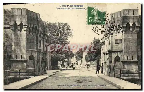 Cartes postales Toul Pittorsque Porte Moselle