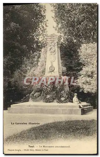 Ansichtskarte AK Toul Le Monument commemoratif Militaria