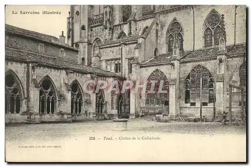 Cartes postales Toul Cloitre de la Cathedrale