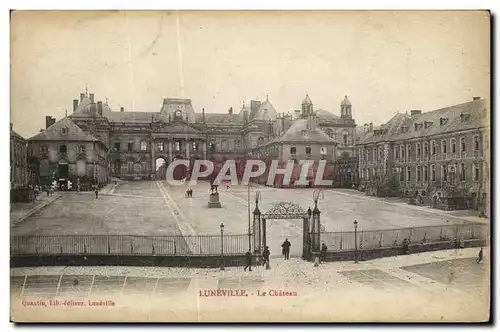 Cartes postales Luneville Le Chateau