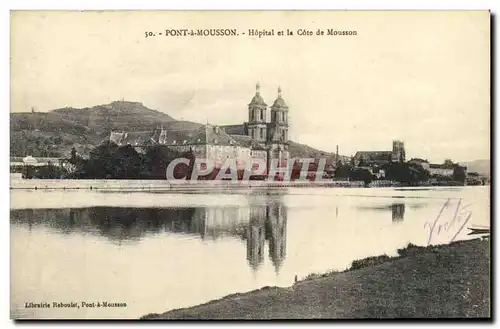 Ansichtskarte AK Pont a Mousson Hopital et la Cote de Mousson