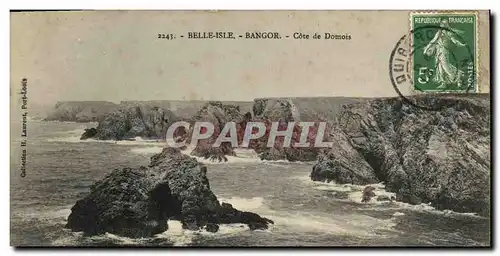 Cartes postales Belle Isle Bangor Cote de Domois