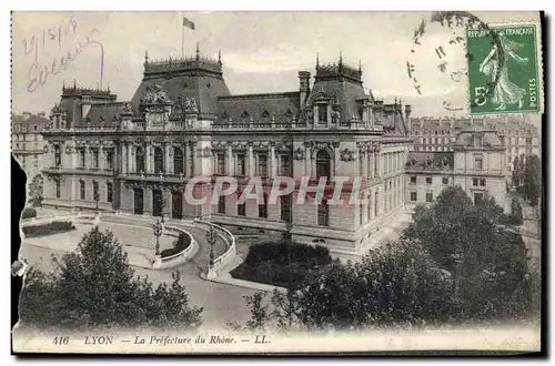 Cartes postales Lyon La Prefecture du Rhone