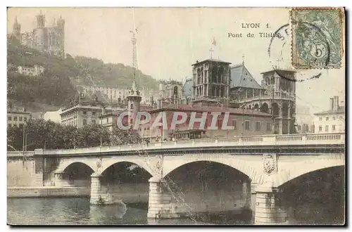 Cartes postales Lyon Pont de Tilsitt