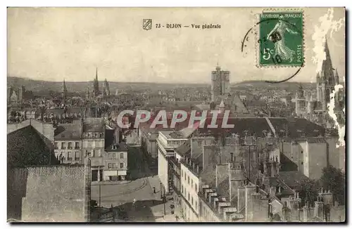 Cartes postales Dijon Vue generale