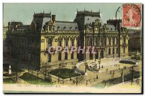 Cartes postales Lyon La Prefecture