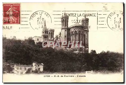 Cartes postales Lyon N D de Fourviere L abside