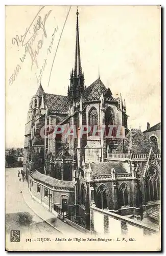 Ansichtskarte AK Dijon Abside de l Eglise Saint Benigne