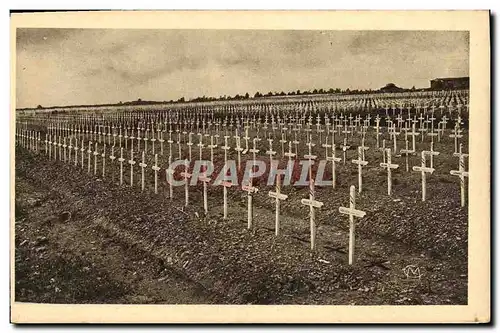 Ansichtskarte AK Cimetiere National de Douaumont National Militaria