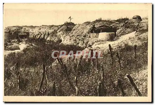 Cartes postales Fort de Douaumont Militaria