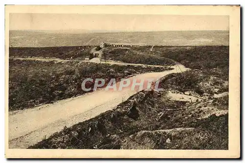 Ansichtskarte AK Vue d ensemble de la Tranchee des Baionnettes et Entree du Ravin de la Dame Militaria