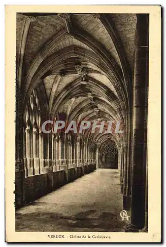 Cartes postales Verdun Cloitre de la Cathedrale