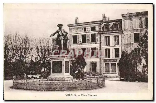 Cartes postales Verdun Place Chevert