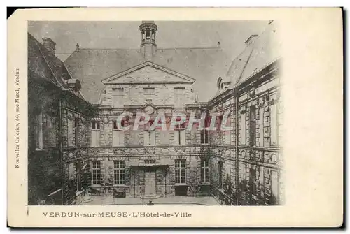 Cartes postales Verdun sur Meuse L Hotel de Ville