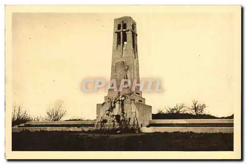 Ansichtskarte AK Vauquois Monument eleve a la memoire des Poilus tues dans les attaques de Vauquois Militaria