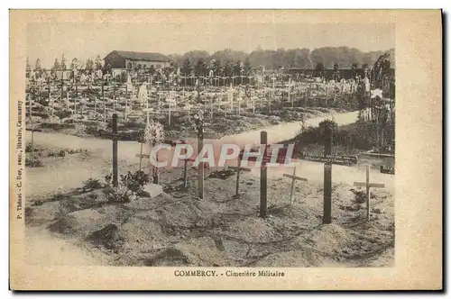 Cartes postales Commercy Cimetiere Militaire Dacois Perrichon Militaria