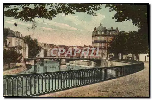 Cartes postales Verdun Quai de la Digue