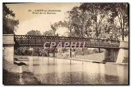 Cartes postales Ligny en Barrois Pont de la Herval