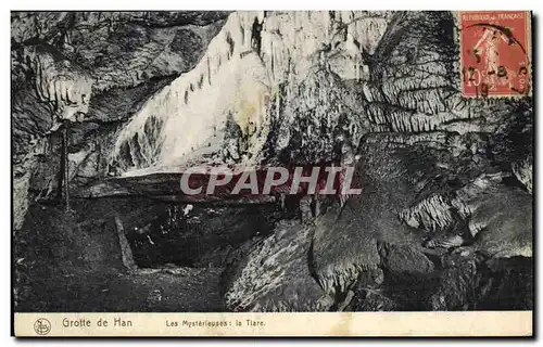 Cartes postales Grotte de Han Les Mysterieuses La Tiare