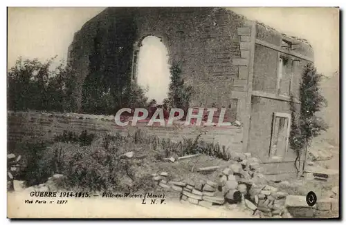 Cartes postales Ville en Woeure Militaria