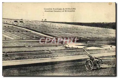 Cartes postales Cimetiere Americain de Romagne Militaria