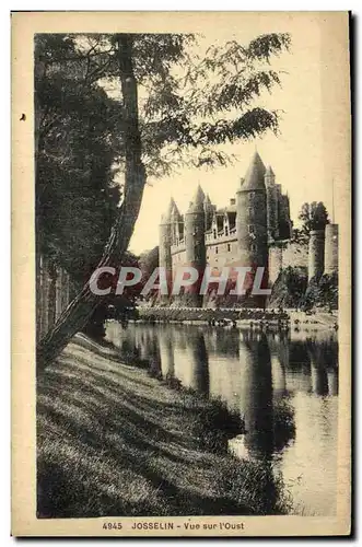 Cartes postales Josselin Vue sur l Oust