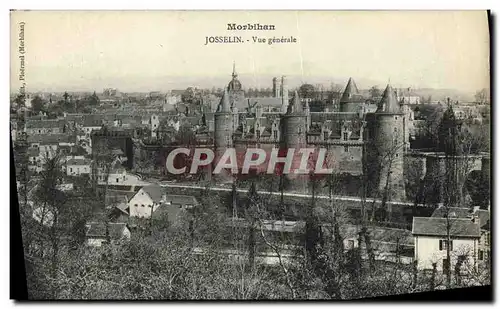 Cartes postales Josselin Vue Generale