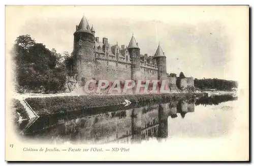 Ansichtskarte AK Chateau de Josselin Facade sur l Oust