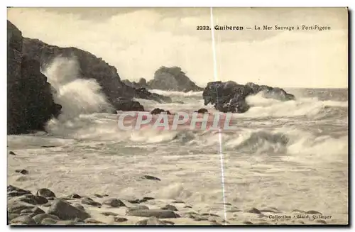 Cartes postales Quiberon La Mer Sauvage a Port Pigeon