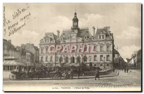 Cartes postales Vannes L Hotel de Ville