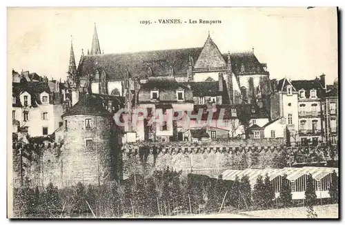 Cartes postales Vannes Les Remparts