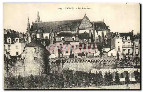 Cartes postales Vannes Les Remparts