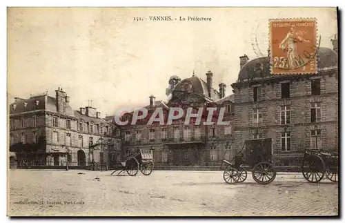 Cartes postales Vannes La Prefecture