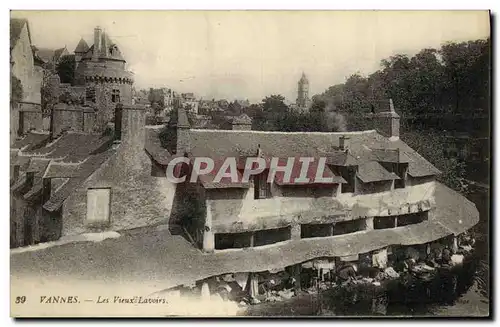 Cartes postales Vannes Les Vieux Lavoirs