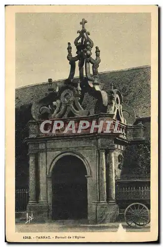 Cartes postales Carnac Portail de L Eglise