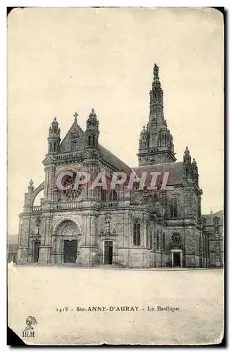 Cartes postales Ste Anne D Auray La Basilique