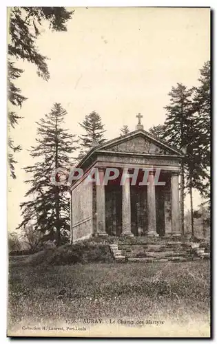 Cartes postales Auray Le Champ des Martyrs