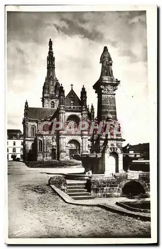 Cartes postales Sainte Anne D Auray La Basilique et la Fontaine