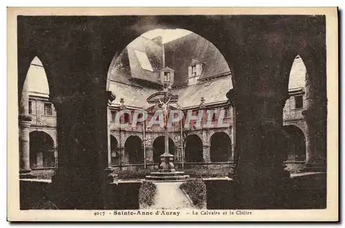 Cartes postales Sainte Anne D Auray Le Calvaire et le Cloitre