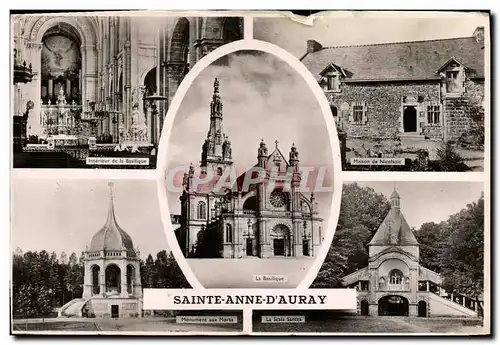 Cartes postales moderne Sainte Anne D Auray Monument aux Morts Interieur de la basilique