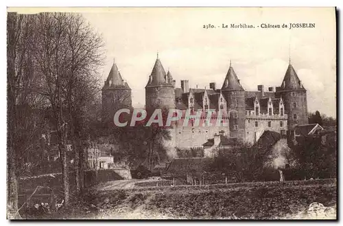 Cartes postales Chateau de Josselin Le Morbihan