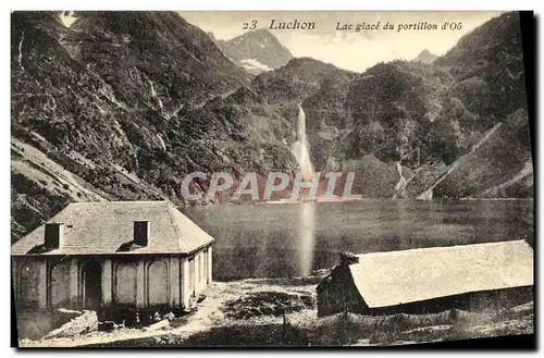 Cartes postales Luchon Lac Glace du Portillon d Oo