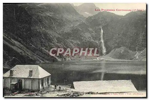 Cartes postales Luchon Lac d Oo Vue generale