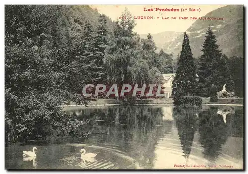 Cartes postales Luchon Vue Du Parc des Quinconces