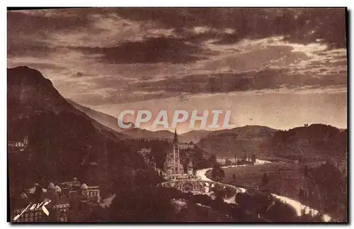 Cartes postales Lourdes La Basilique