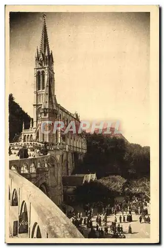 Cartes postales Lourdes La Basilique