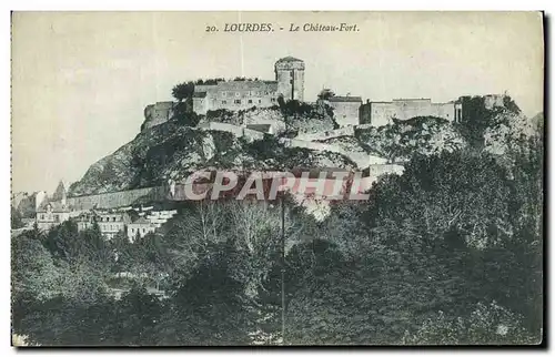 Cartes postales Lourdes Le Chateau Fort