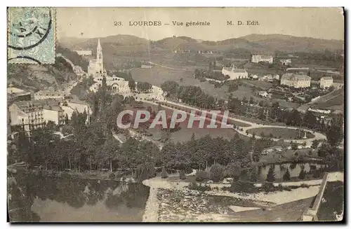 Cartes postales Lourdes Vue Generale