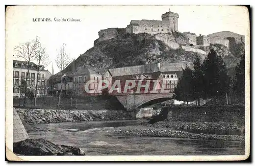 Cartes postales Lourdes Vue du Chateau
